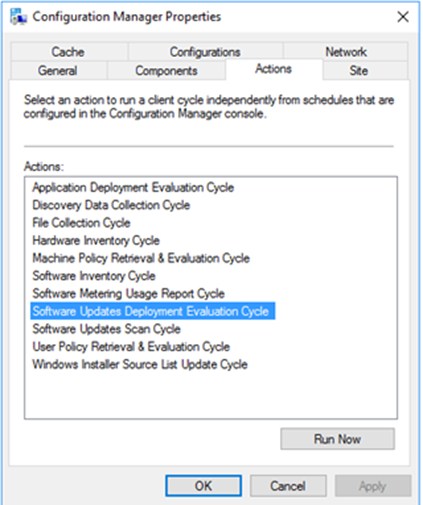 configuration manager windows 10