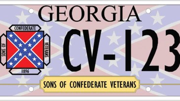 New license plate georgia county